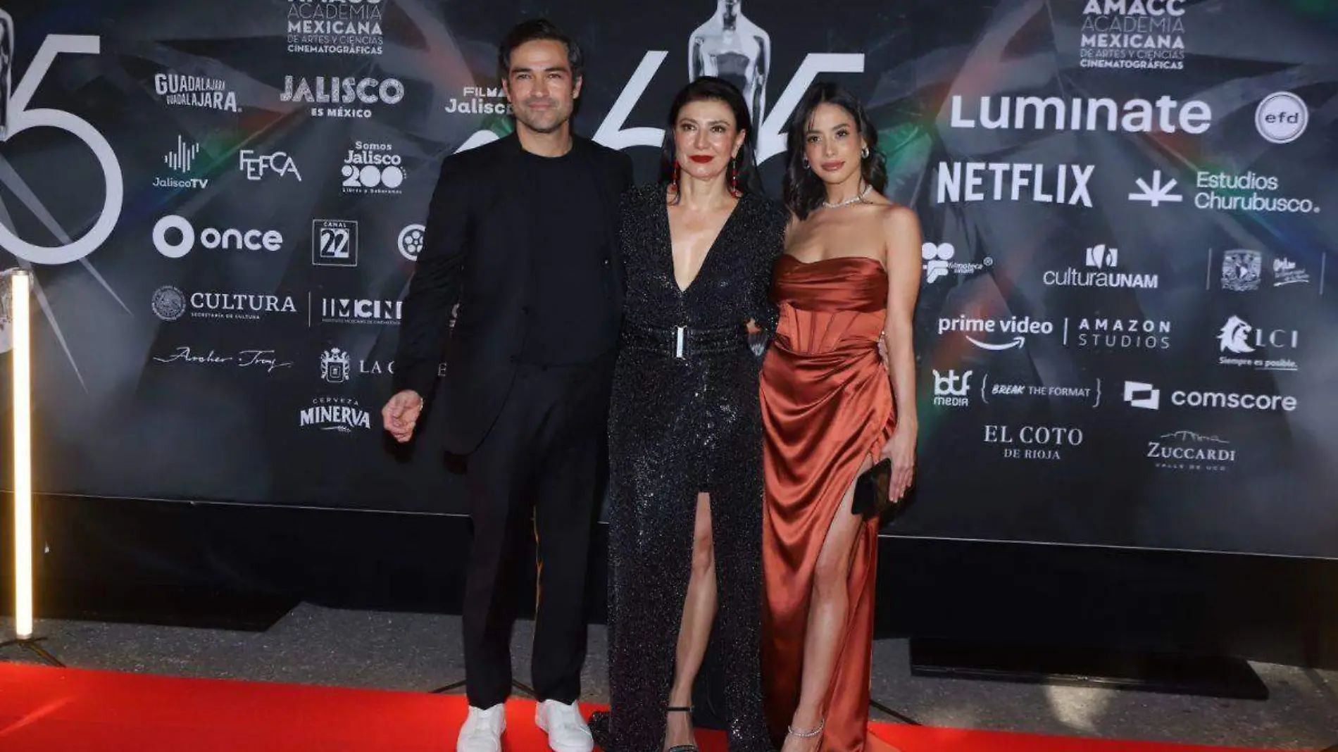 Premios Ariel_Alfonso Herrera, Leticia Huijara y Fatima Molina